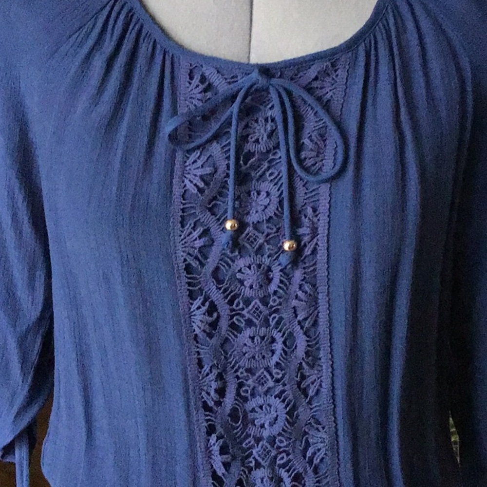 Navy blouse - Picture 2 of 4